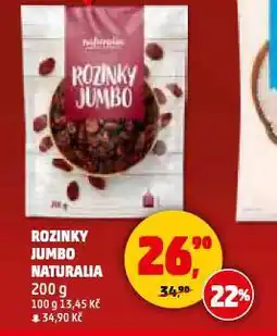 Penny Market Rozinky jumbo nabídka
