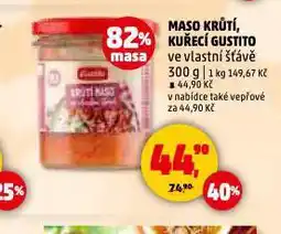 Penny Market Krůtí maso gustito nabídka