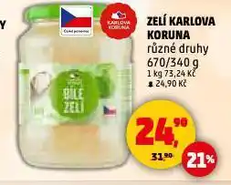 Penny Market Zelí karlova koruna nabídka