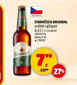 Penny Market Pivo staročech nabídka