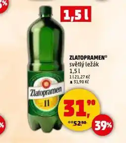Penny Market Pivo zlatopramen nabídka