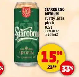Penny Market Pivo starobrno nabídka