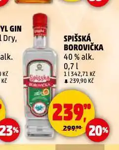 Penny Market Spišská borovička nabídka