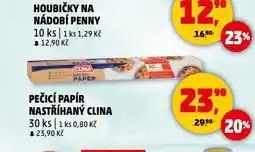 Penny Market Pečicí papír nastříhaný clina nabídka