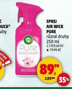 Penny Market Air wick pure sprej nabídka