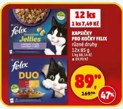 Penny Market Felix kapsičky pro kočky nabídka