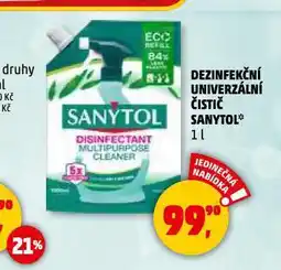 Penny Market Sanytol dezinfekční čistič nabídka
