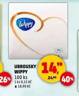Penny Market Wippy ubrousky nabídka