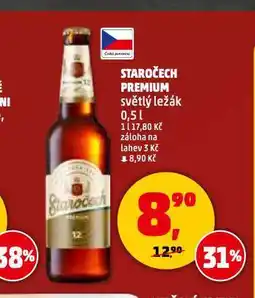 Penny Market Pivo staročech nabídka