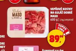 Penny Market Vepřové kostky na guláš nabídka