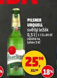 Penny Market Pivo pilsner urquell nabídka
