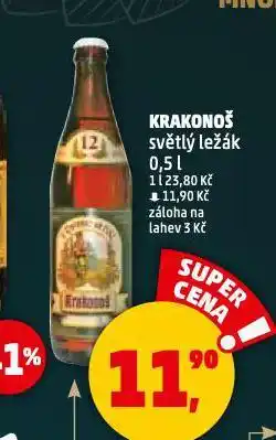 Penny Market Pivo krakonoš nabídka