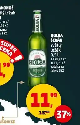 Penny Market Pivo holba šerák nabídka
