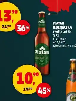 Penny Market Pivo platan jedenáctka nabídka