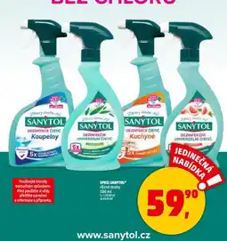 Penny Market Sprej sanytol nabídka