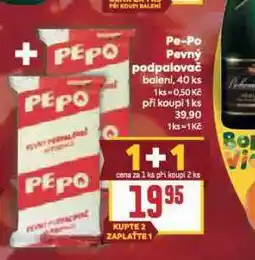 Billa Pe-po pevný podpalovač nabídka