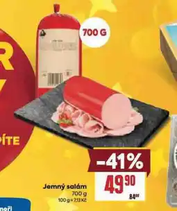 Billa Jemný salám nabídka