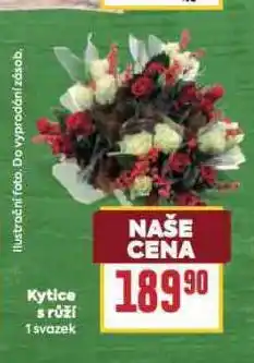 Billa Kytice s růží nabídka