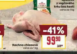 Billa Kachna chlazená nabídka