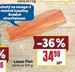 Billa Losos filet nabídka