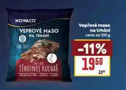 Billa Vepřové maso na trhání nabídka