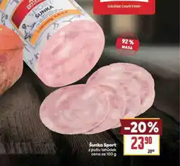 Billa Šunka sport nabídka