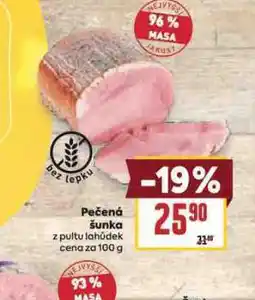 Billa Pečená šunka nabídka