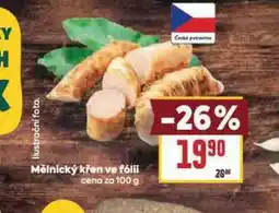 Billa Mělnický křen ve fólii nabídka