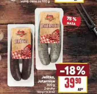 Billa Jaternice nabídka