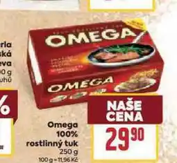 Billa Omega 100% rostlinný tuk nabídka