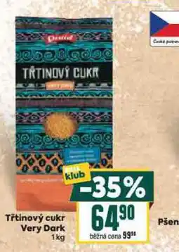 Billa Třtinový cukr very dard nabídka