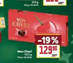 Billa Mon cheri nabídka