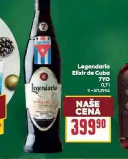 Billa Legendario elixír de cuba 7yo nabídka