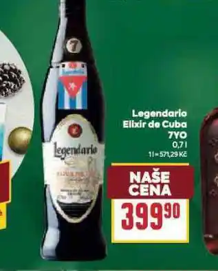 Billa Legendario elixír de cuba 7yo nabídka