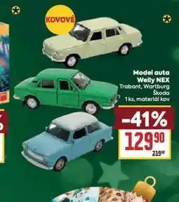 Billa Model auta welly nex nabídka