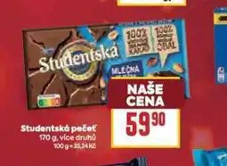 Billa Orion studentská pečeť nabídka