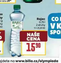 Billa Rajec nabídka