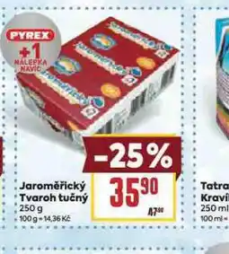 Billa Jaroměřický tvaroh tučný nabídka