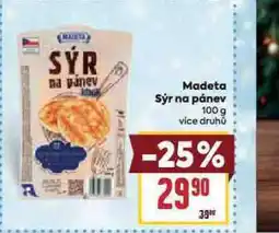 Billa Madeta sýr na pánev nabídka