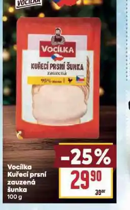 Billa Kuřecí prsní zauzená šunka nabídka