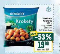 Billa Nowako krokety nabídka