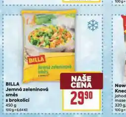 Billa Billa jemná zeleninová směs s brokolicí nabídka