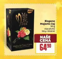 Billa Biogena majestic čaj nabídka