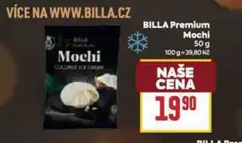Billa Billa premium mochi nabídka