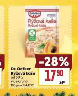 Billa Dr. oetker rýžová kaše nabídka