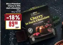 Billa Cherry in 70% dark chocolate nabídka