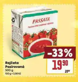 Billa Rajčata pasírovaná nabídka