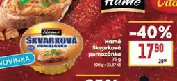 Billa Hamé škvarková pomazánka nabídka