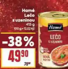 Billa Hamé lečo s uzeninou nabídka