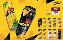 Billa Big shock! energetický nápoj nabídka